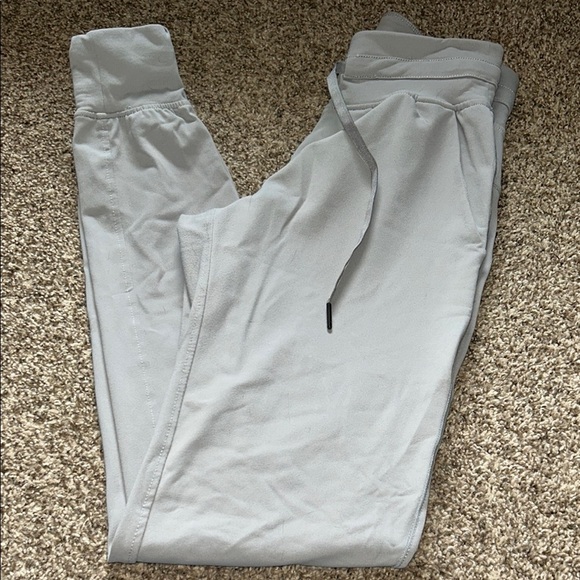 Zyia Light Gray Jogger Pants - Picture 1 of 5